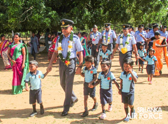 SLAF STATION IRANAMADU CONDUCTS SPECIAL COMMUNITY SERVICE PROJECTS