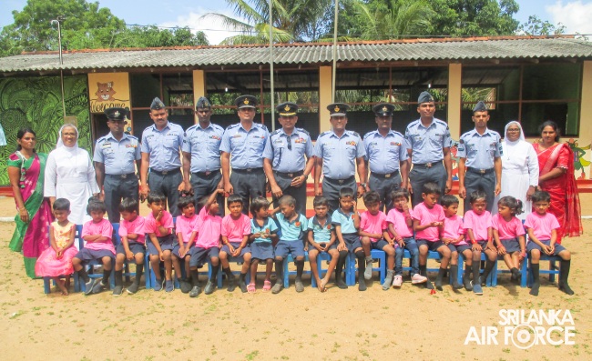 SLAF STATION IRANAMADU CONDUCTS SPECIAL COMMUNITY SERVICE PROJECTS
