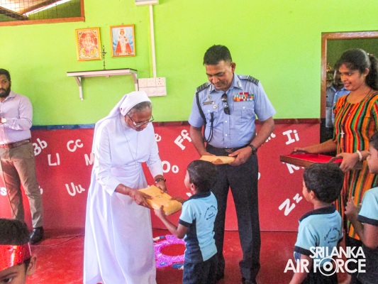 SLAF STATION IRANAMADU CONDUCTS SPECIAL COMMUNITY SERVICE PROJECTS