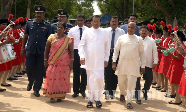 Opening of Playground at Kanagapuram Mahavidyalam