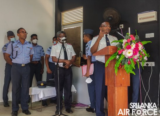 THE SRI
LANKA AIR FORCE STATION IRANAMADU CELEBRATES 11TH ANNIVERSARY
