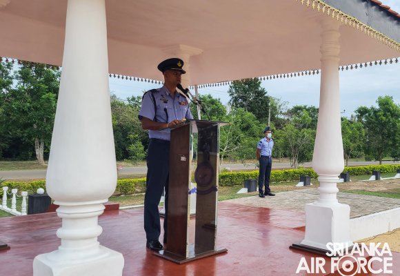 THE SRI
LANKA AIR FORCE STATION IRANAMADU CELEBRATES 11TH ANNIVERSARY