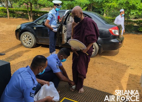 THE SRI
LANKA AIR FORCE STATION IRANAMADU CELEBRATES 11TH ANNIVERSARY