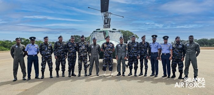 ALAGAPURI PRIMARY SCHOOL STUDENTS EXPERIENCE AVIATION AT SLAF STATION IRANAMADU