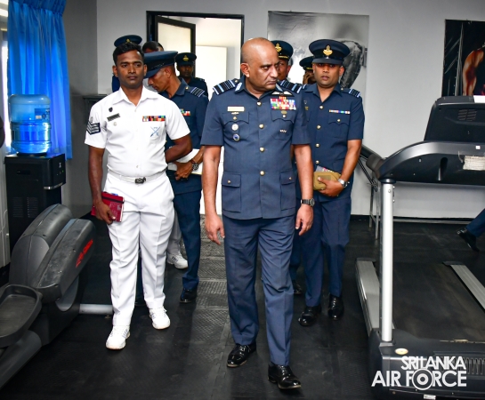 ANNUAL COMMANDER’S INSPECTION AT SLAF STATION IRANAMADU