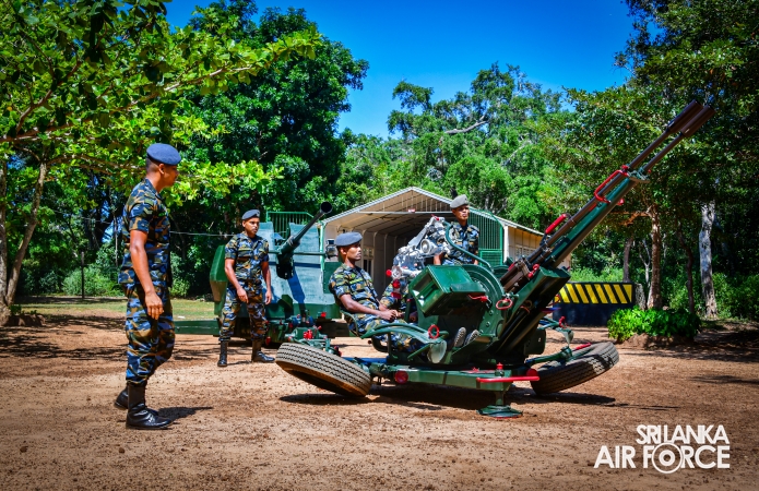 ANNUAL COMMANDER’S INSPECTION AT SLAF STATION IRANAMADU