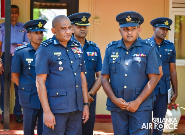 ANNUAL COMMANDER’S INSPECTION AT SLAF STATION IRANAMADU