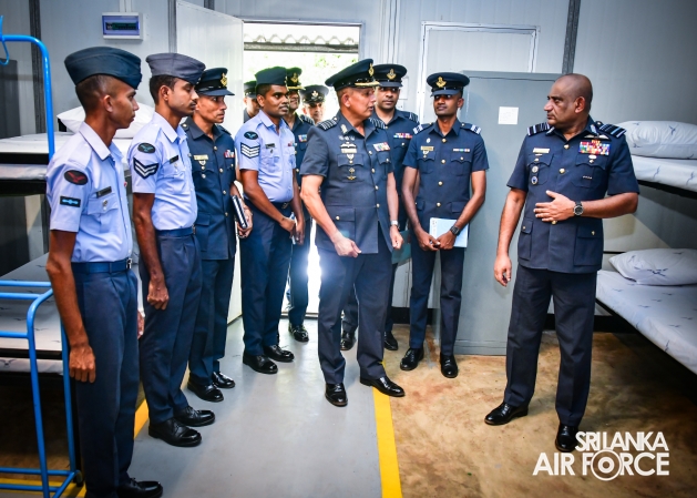 ANNUAL COMMANDER’S INSPECTION AT SLAF STATION IRANAMADU