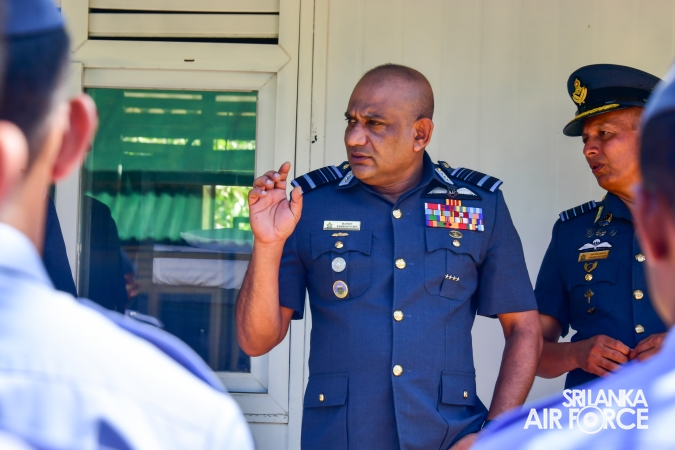 ANNUAL COMMANDER’S INSPECTION AT SLAF STATION IRANAMADU