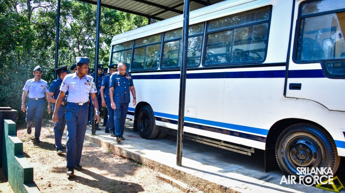 ANNUAL COMMANDER’S INSPECTION AT SLAF STATION IRANAMADU