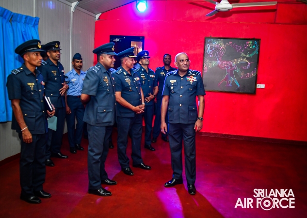 ANNUAL COMMANDER’S INSPECTION AT SLAF STATION IRANAMADU