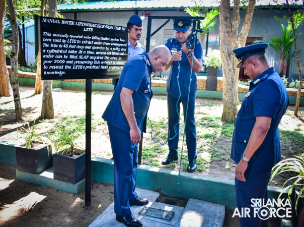 ANNUAL COMMANDER’S INSPECTION AT SLAF STATION IRANAMADU