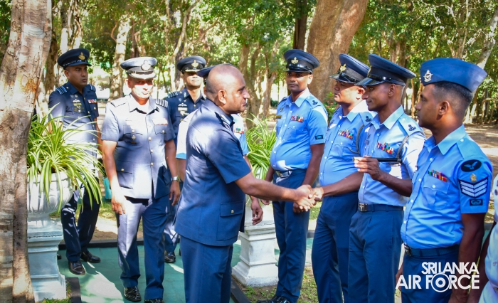 ANNUAL COMMANDER’S INSPECTION AT SLAF STATION IRANAMADU