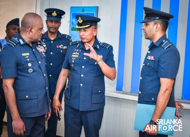 ANNUAL COMMANDER’S INSPECTION AT SLAF STATION IRANAMADU