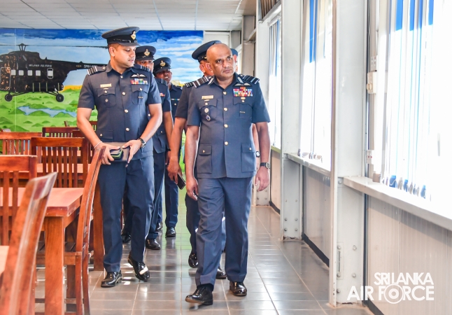ANNUAL COMMANDER’S INSPECTION AT SLAF STATION IRANAMADU