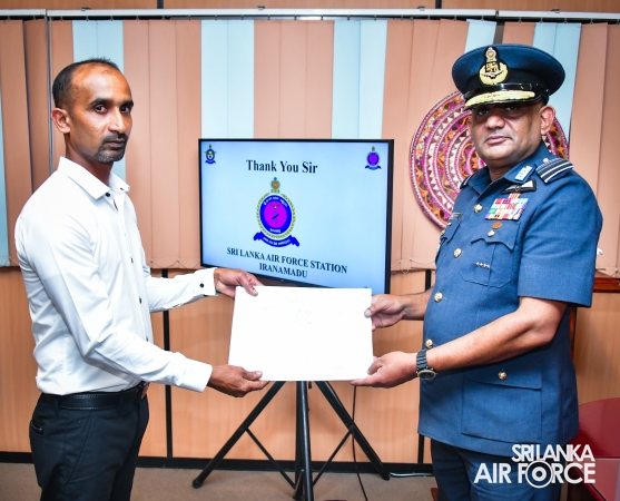 ANNUAL COMMANDER’S INSPECTION AT SLAF STATION IRANAMADU