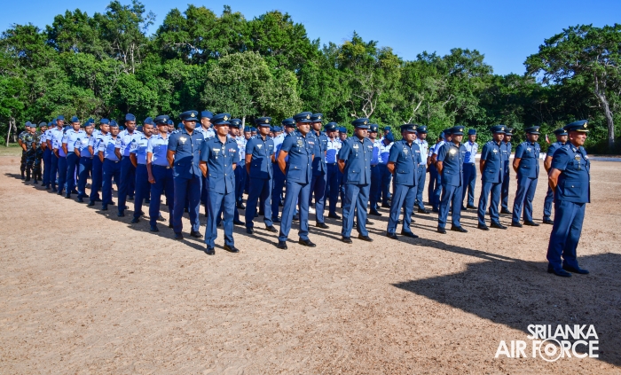 ANNUAL COMMANDER’S INSPECTION AT SLAF STATION IRANAMADU