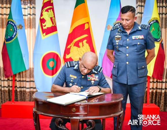 ANNUAL COMMANDER’S INSPECTION AT SLAF STATION IRANAMADU