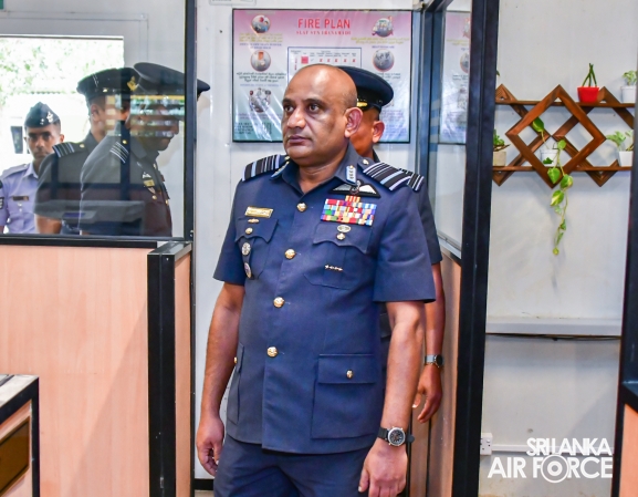 ANNUAL COMMANDER’S INSPECTION AT SLAF STATION IRANAMADU