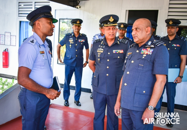 ANNUAL COMMANDER’S INSPECTION AT SLAF STATION IRANAMADU