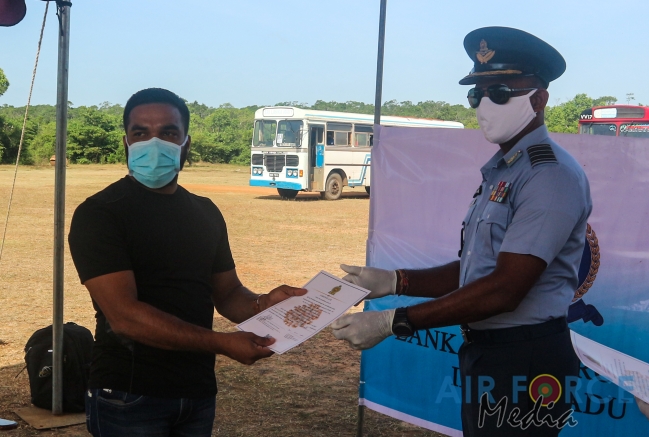 159
CIVILIANS LEAVE SLAF QUARANTINE CENTRE AT IRANAMADU