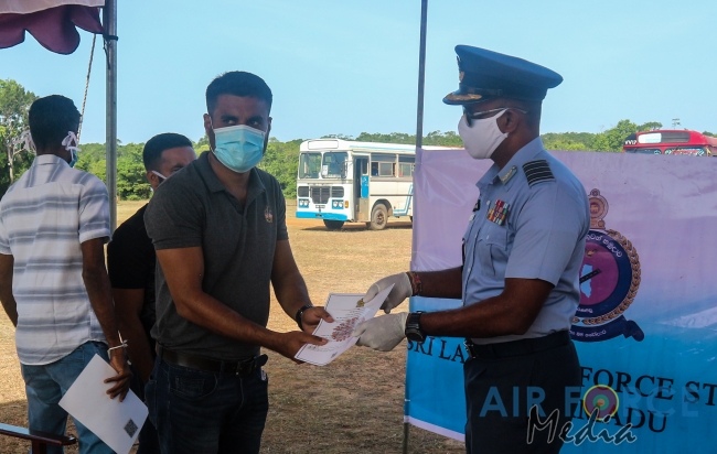 159
CIVILIANS LEAVE SLAF QUARANTINE CENTRE AT IRANAMADU