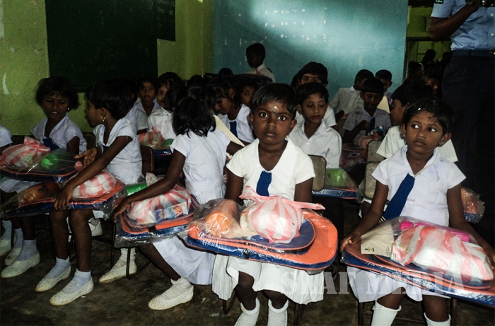Community Project for Underprivileged School Children at Iranamadu