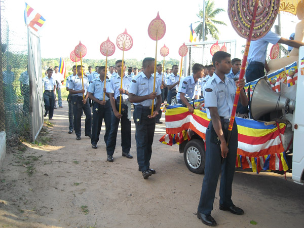 Island Wide Celebrations in SLAF Camps for 60th Anniversary