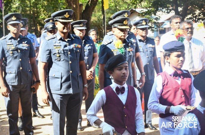 SLAF ESTABLISHES FULLY EQUIPPED IT LABORATORY AT AM/MANGALARAMA MAHA VIDYALAYA, MANAGALAGAMA