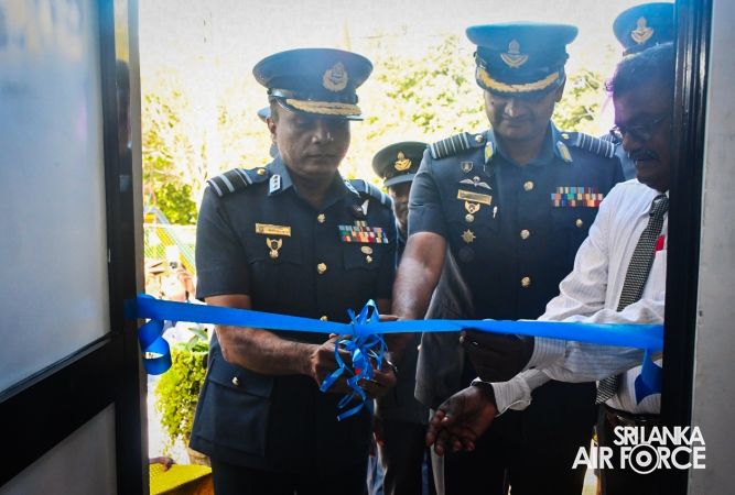 SLAF ESTABLISHES FULLY EQUIPPED IT LABORATORY AT AM/MANGALARAMA MAHA VIDYALAYA, MANAGALAGAMA
