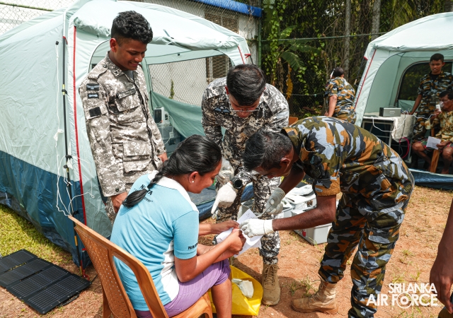 AROGYA MAITRI BHISHM CUBE PROVIDES CRITICAL MEDICAL SUPPORT IN FLOOD-AFFECTED AREAS