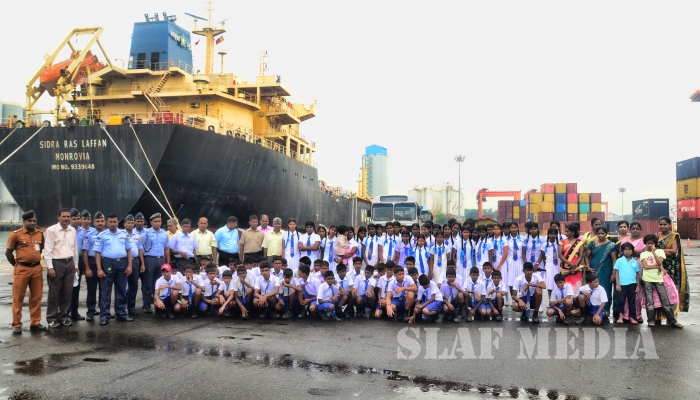 SLAF Sponsors an Educational Tour for Jaffna School Children