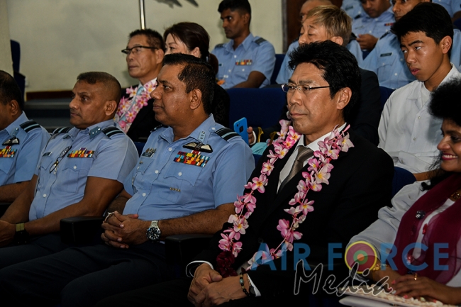 Japan Sri Lanka Friendship Association Donates a Fire Engine and a Fire Car to the SLAF