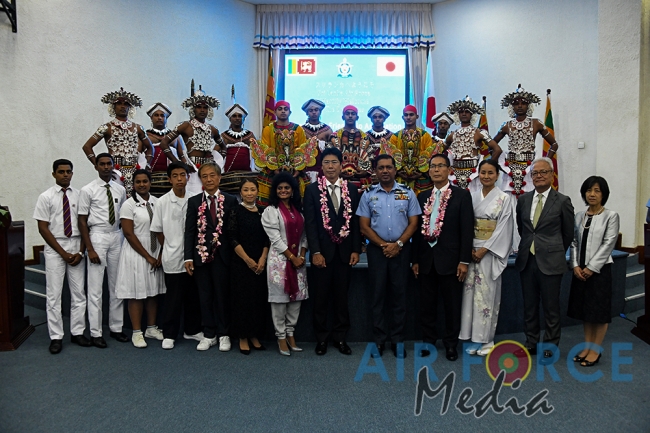 Japan Sri Lanka Friendship Association Donates a Fire Engine and a Fire Car to the SLAF