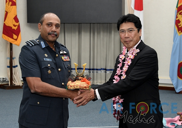 Japan Sri Lanka Friendship Association Donates a Fire Engine and a Fire Car to the SLAF