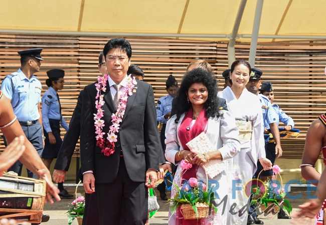 Japan Sri Lanka Friendship Association Donates a Fire Engine and a Fire Car to the SLAF