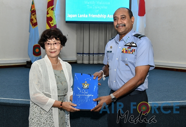 Japan Lanka Friendship Association Make Generous Donations to the SLAF