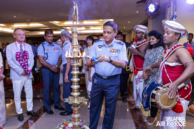 JAPAN LANKA FRIENDSHIP ASSOCIATION DONATES FIRE FIGHTING EQUIPMENT, SCHOLARSHIPS AND SPECTACLES TO SLAF SEVA VANITHA UNIT
