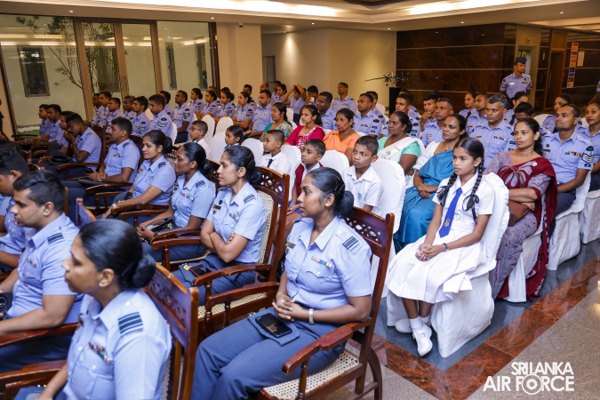 JAPAN LANKA FRIENDSHIP ASSOCIATION DONATES FIRE FIGHTING EQUIPMENT, SCHOLARSHIPS AND SPECTACLES TO SLAF SEVA VANITHA UNIT