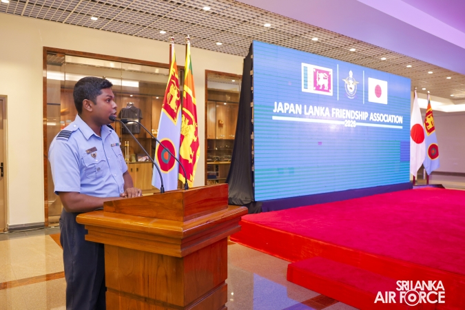 JAPAN LANKA FRIENDSHIP ASSOCIATION DONATES FIRE FIGHTING EQUIPMENT, SCHOLARSHIPS AND SPECTACLES TO SLAF SEVA VANITHA UNIT
