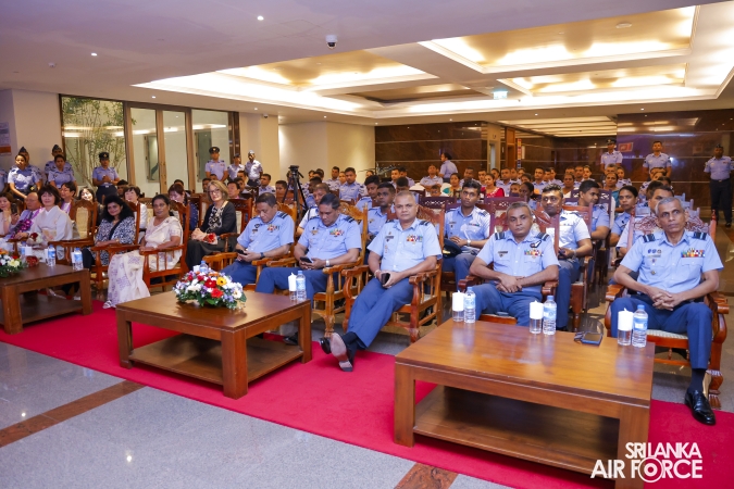 JAPAN LANKA FRIENDSHIP ASSOCIATION DONATES FIRE FIGHTING EQUIPMENT, SCHOLARSHIPS AND SPECTACLES TO SLAF SEVA VANITHA UNIT