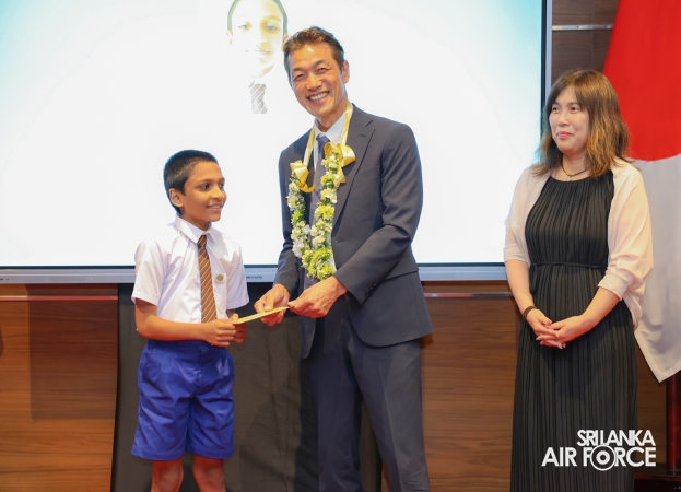 JAPAN-LANKA FRIENDSHIP ASSOCIATION DONATES AMBULANCE, SCHOLARSHIPS AND ESSENTIAL SUPPLIES TO SLAF IN STRENGTHENING BILATERAL TI