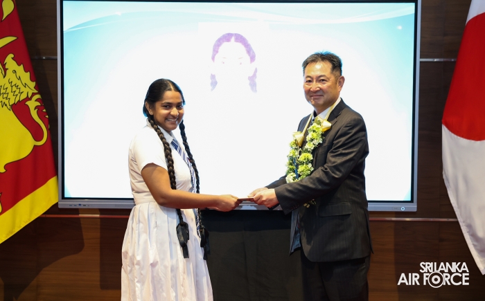 JAPAN-LANKA FRIENDSHIP ASSOCIATION DONATES AMBULANCE, SCHOLARSHIPS AND ESSENTIAL SUPPLIES TO SLAF IN STRENGTHENING BILATERAL TI