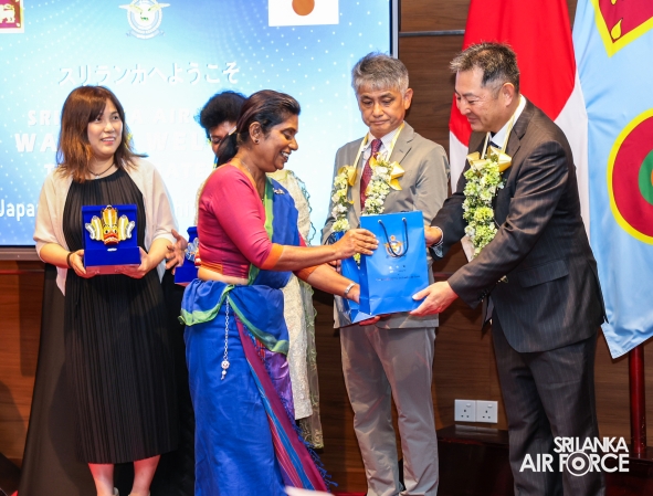 JAPAN-LANKA FRIENDSHIP ASSOCIATION DONATES AMBULANCE, SCHOLARSHIPS AND ESSENTIAL SUPPLIES TO SLAF IN STRENGTHENING BILATERAL TI