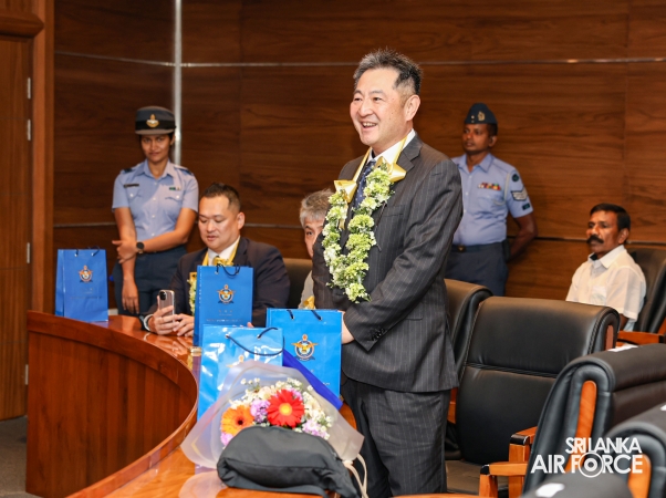 JAPAN-LANKA FRIENDSHIP ASSOCIATION DONATES AMBULANCE, SCHOLARSHIPS AND ESSENTIAL SUPPLIES TO SLAF IN STRENGTHENING BILATERAL TI