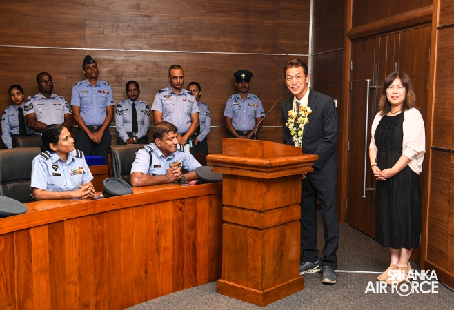 JAPAN-LANKA FRIENDSHIP ASSOCIATION DONATES AMBULANCE, SCHOLARSHIPS AND ESSENTIAL SUPPLIES TO SLAF IN STRENGTHENING BILATERAL TI