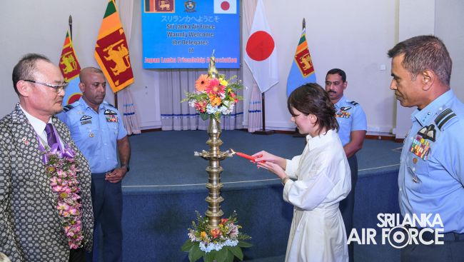 JAPAN - LANKA FRIENDSHIP ASSOCIATION EXTENDS SUPPORT TO THE SLAF