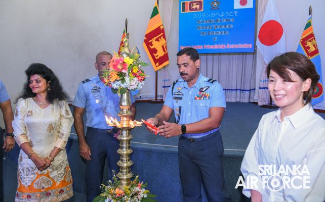 JAPAN - LANKA FRIENDSHIP ASSOCIATION EXTENDS SUPPORT TO THE SLAF