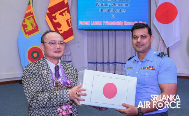 JAPAN - LANKA FRIENDSHIP ASSOCIATION EXTENDS SUPPORT TO THE SLAF