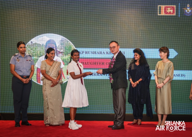 JAPAN LANKA FRIENDSHIP ASSOCIATION DONATES AMBULANCE, SCHOLARSHIPS AND SPECTACLES TO SLAF